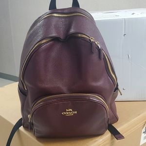 Lrg coach backpack w/ matching wallet